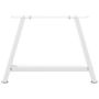 Voir la diapositive 5 : VIDAXL Pieds de table basse forme de A 2 pcs blanc 70x(42-43) cm acier