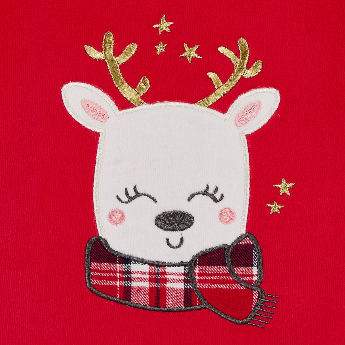 INEXTENSO Pyjama flanelle de Noël biche bébé fille 