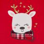 Voir la diapositive 2 : INEXTENSO Pyjama flanelle de Noël biche bébé fille 
