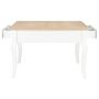 Voir la diapositive 5 : VIDAXL Table basse Blanc 80 x 80 x 50 cm Bois