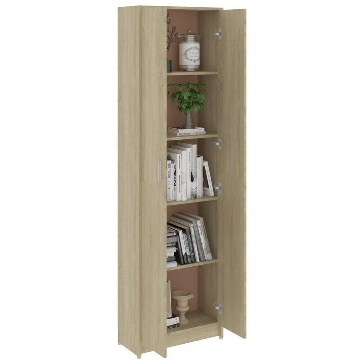 VIDAXL Garde-robe de couloir Chene sonoma 55x25x189 cm Bois ingenierie