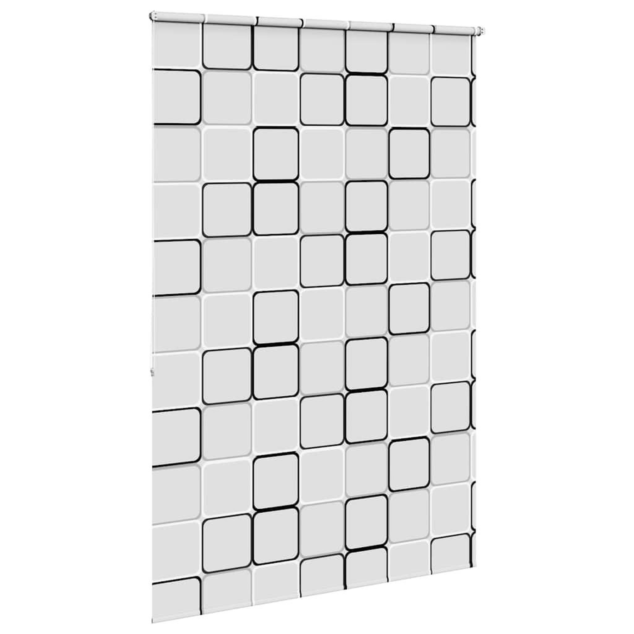Voir la diapositive 4 : VIDAXL Store enrouleur de douche 160x240 cm largeur du tissu 156 cm