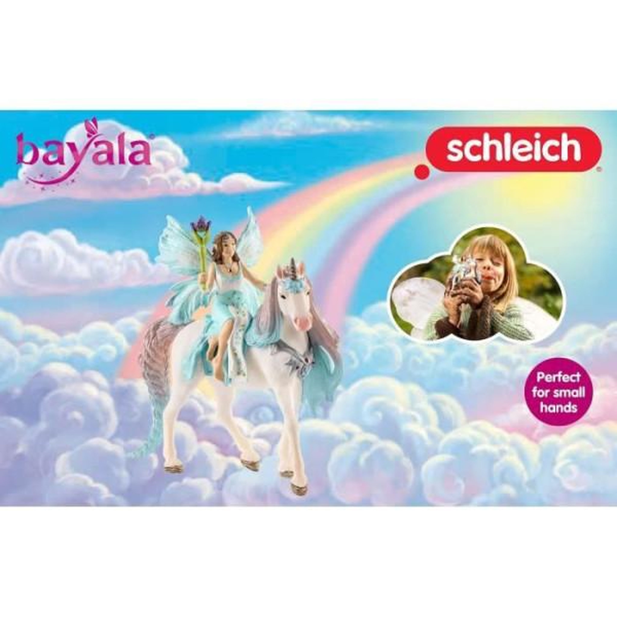 Voir la diapositive 5 : Schleich Fee Eyela avec licorne de princesse