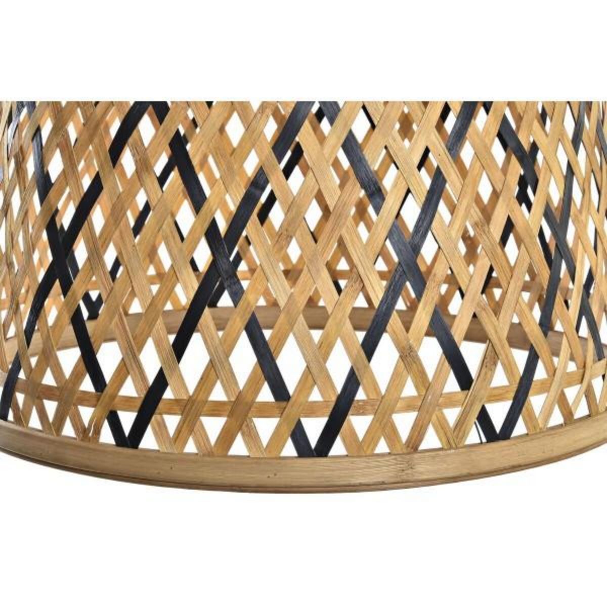 MARKET24 Suspension DKD Home Decor Noir Marron 220 V 50 W (41 x 41 x 39 cm)