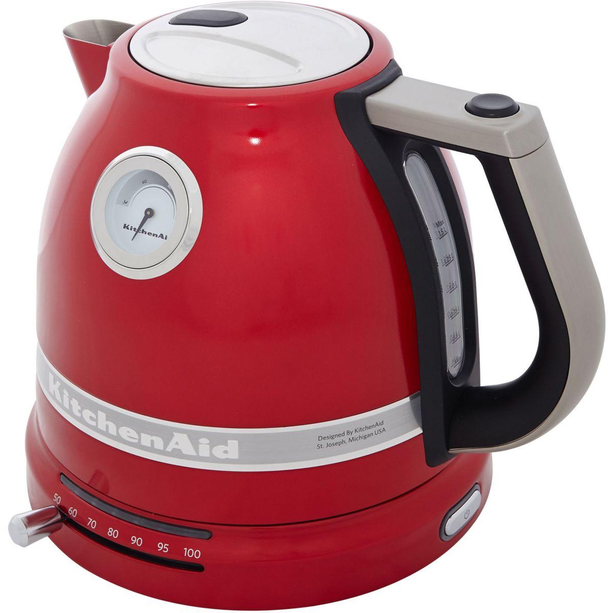 Voir la diapositive 2 : KitchenAid Bouilloire 5kek1522eca pomme d'amour