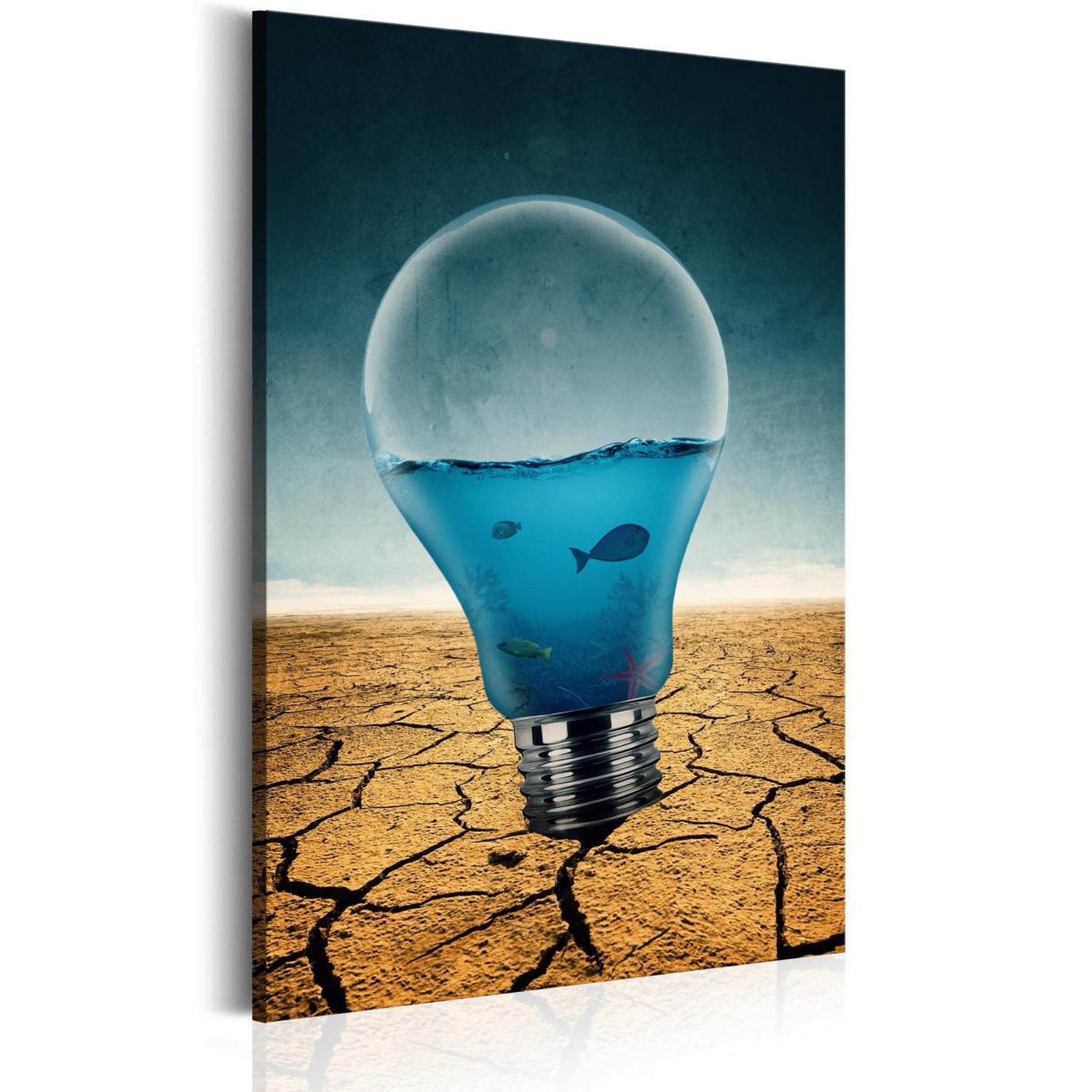 Paris Prix Tableau imprimé  aquarium of ideas. Coloris disponibles : Multicolore