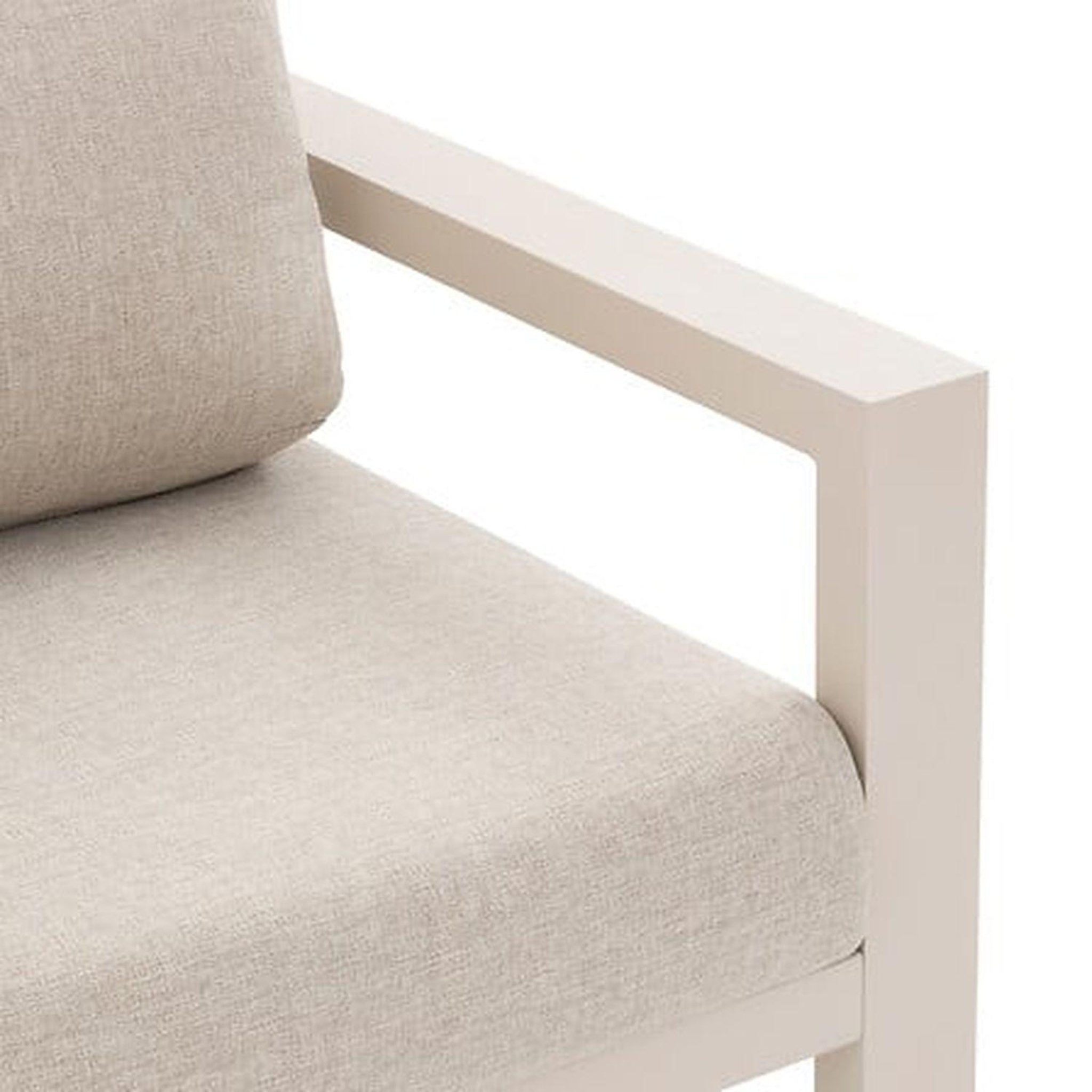 Voir la diapositive 5 : HESPERIDE Fauteuil de salon de jardin en aluminium evasion