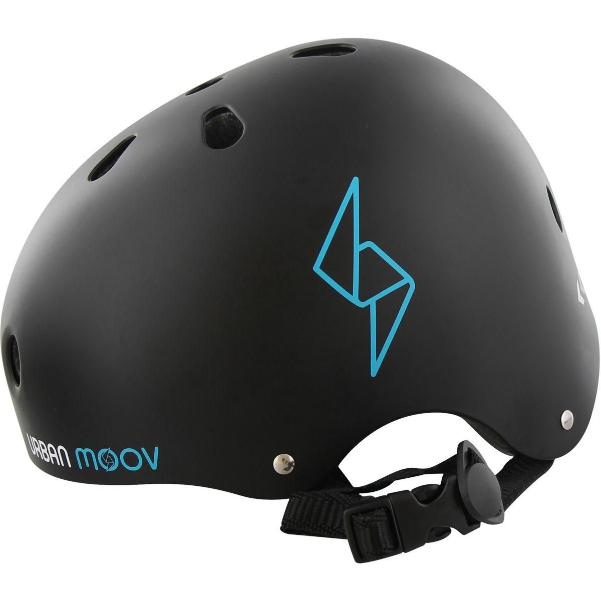 TNB Casque M/52-58 cm noir et bleu