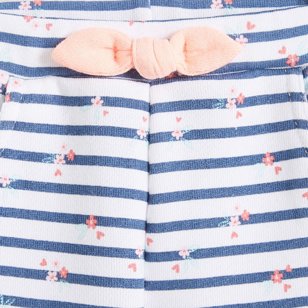 IN EXTENSO Pantalon molleton à rayures bébé fille