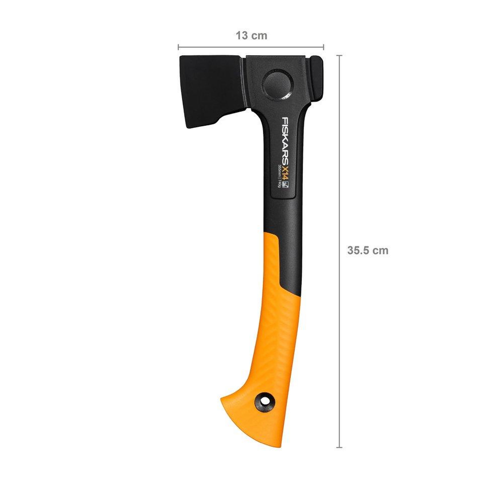 Fiskars Hache universelle, x-series, x14 - xs