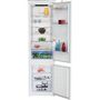 Voir la diapositive 2 : Beko Réfrigérateur combiné encastrable BCNA306E5SN