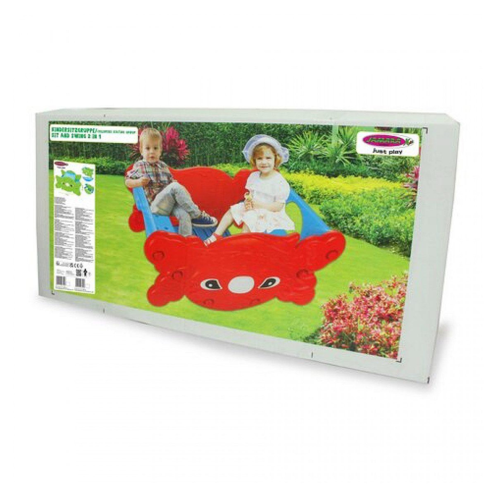 Voir la diapositive 3 : Jamara Ensemble de sièges pour enfants sit and swing 2en1 rouge