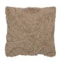 Voir la diapositive 1 : Paris Prix Coussin Tufté Courbes  Jaisalmer  45x45cm Beige