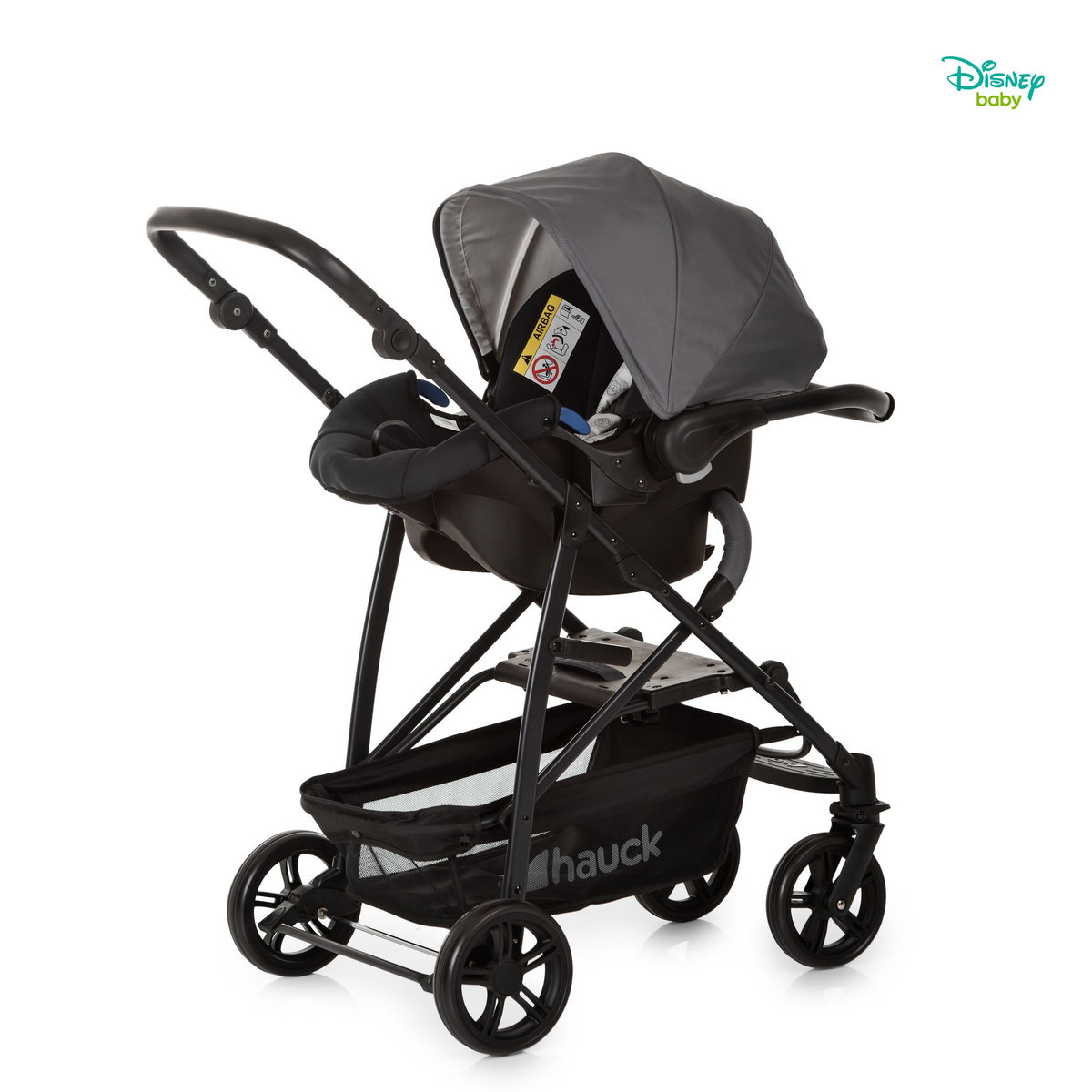 DISNEY Poussette combinée trio Rapid 4X Plus Mickey Mouse