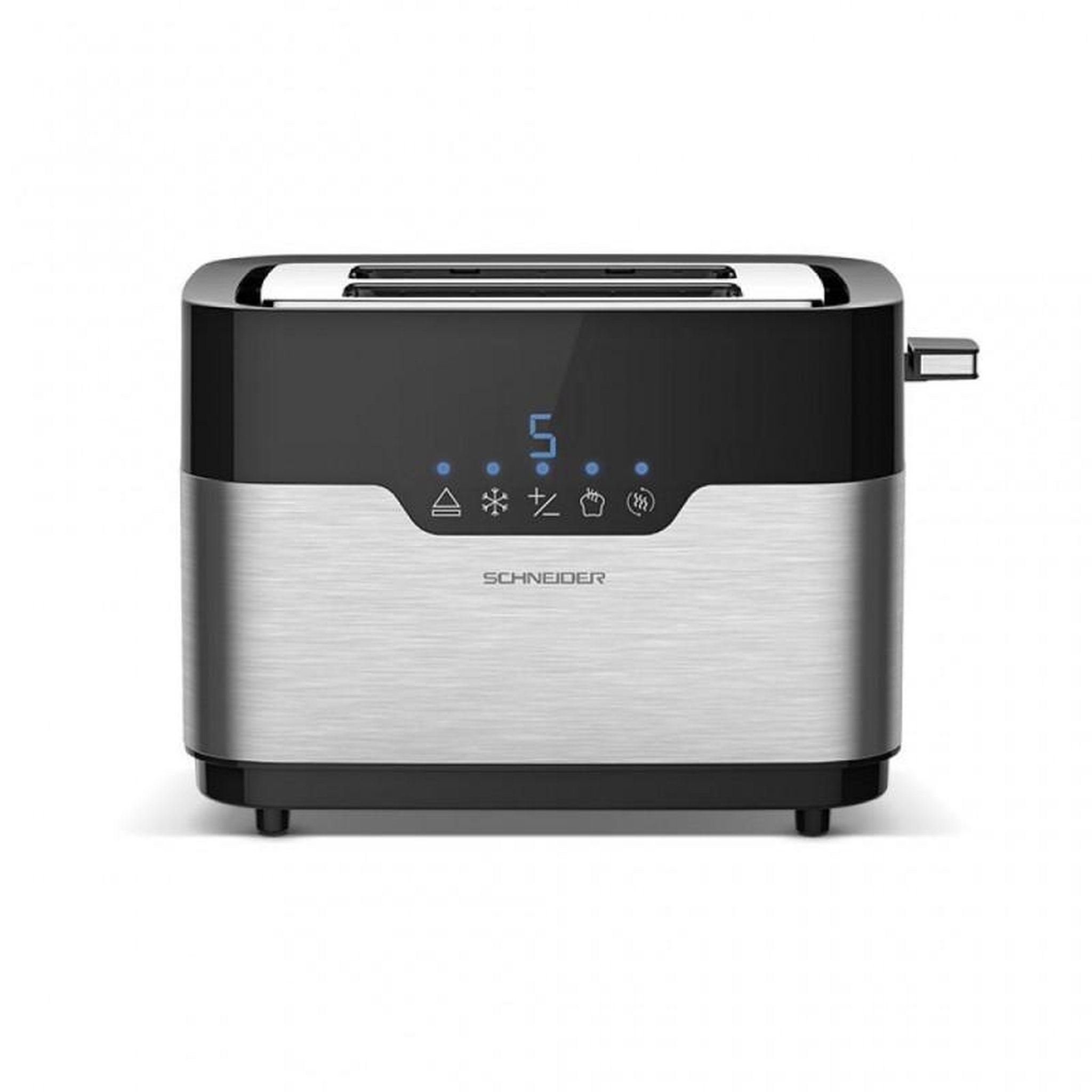 Voir la diapositive 2 : SCHNEIDER Grille pain digital 2 fentes inox scto22dx schneider