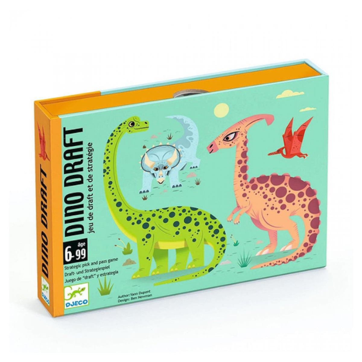 Djeco Dino draft draft  jeu de playing cards pour