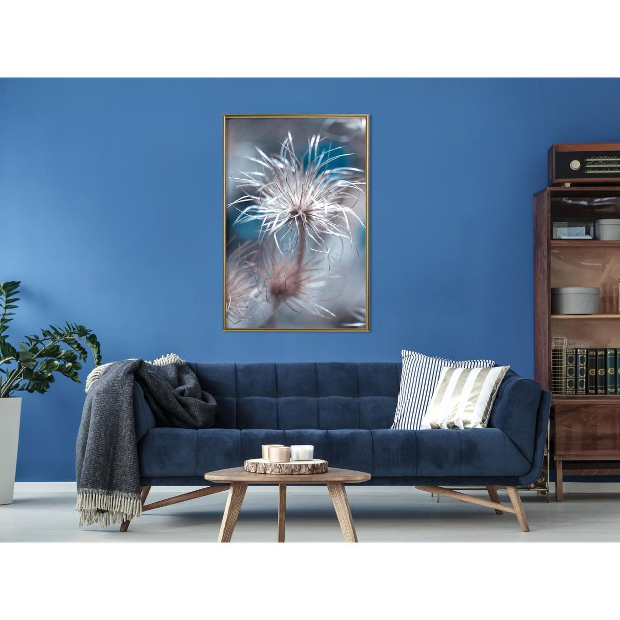 Voir la diapositive 2 : Paris Prix Affiche Murale Encadrée  Like a Dandelion