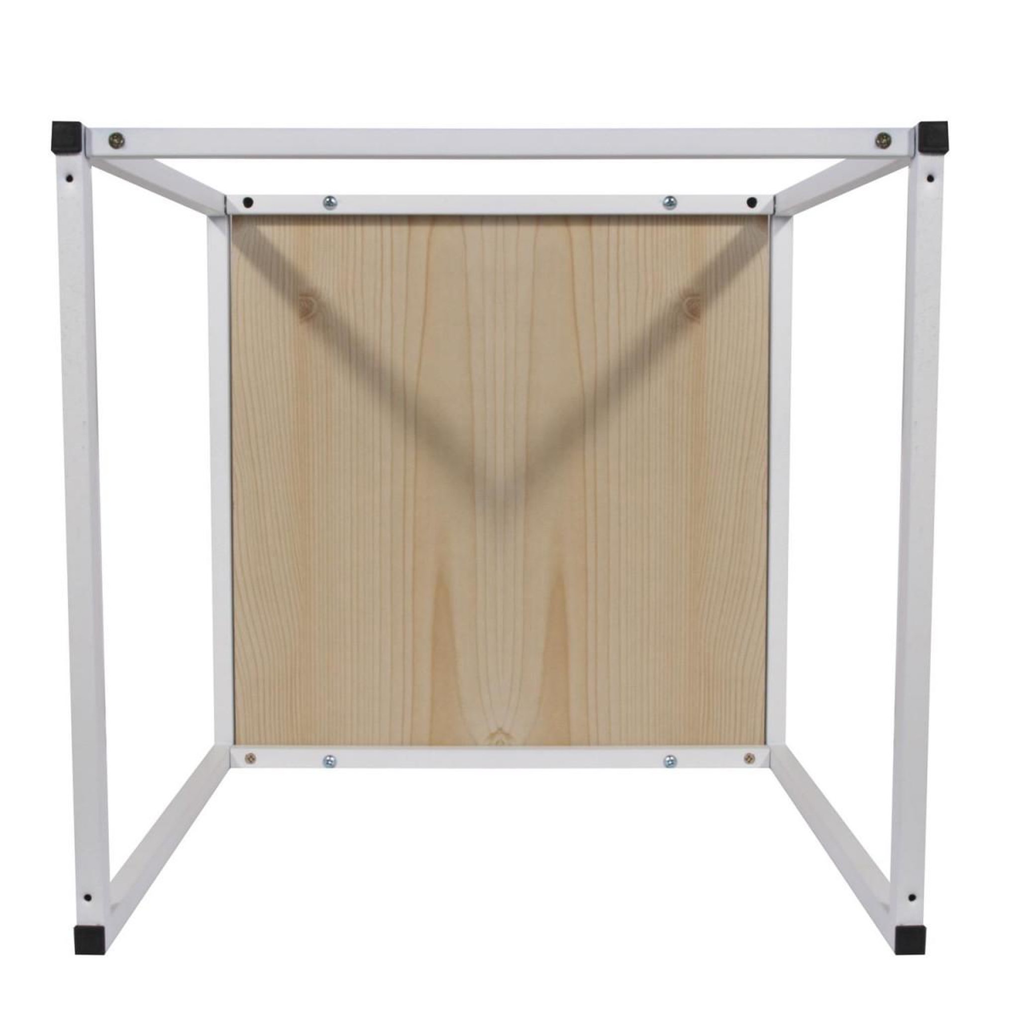 Voir la diapositive 4 : The Home Deco Factory Lot de 3 tables gigognes  origin  45cm blanc