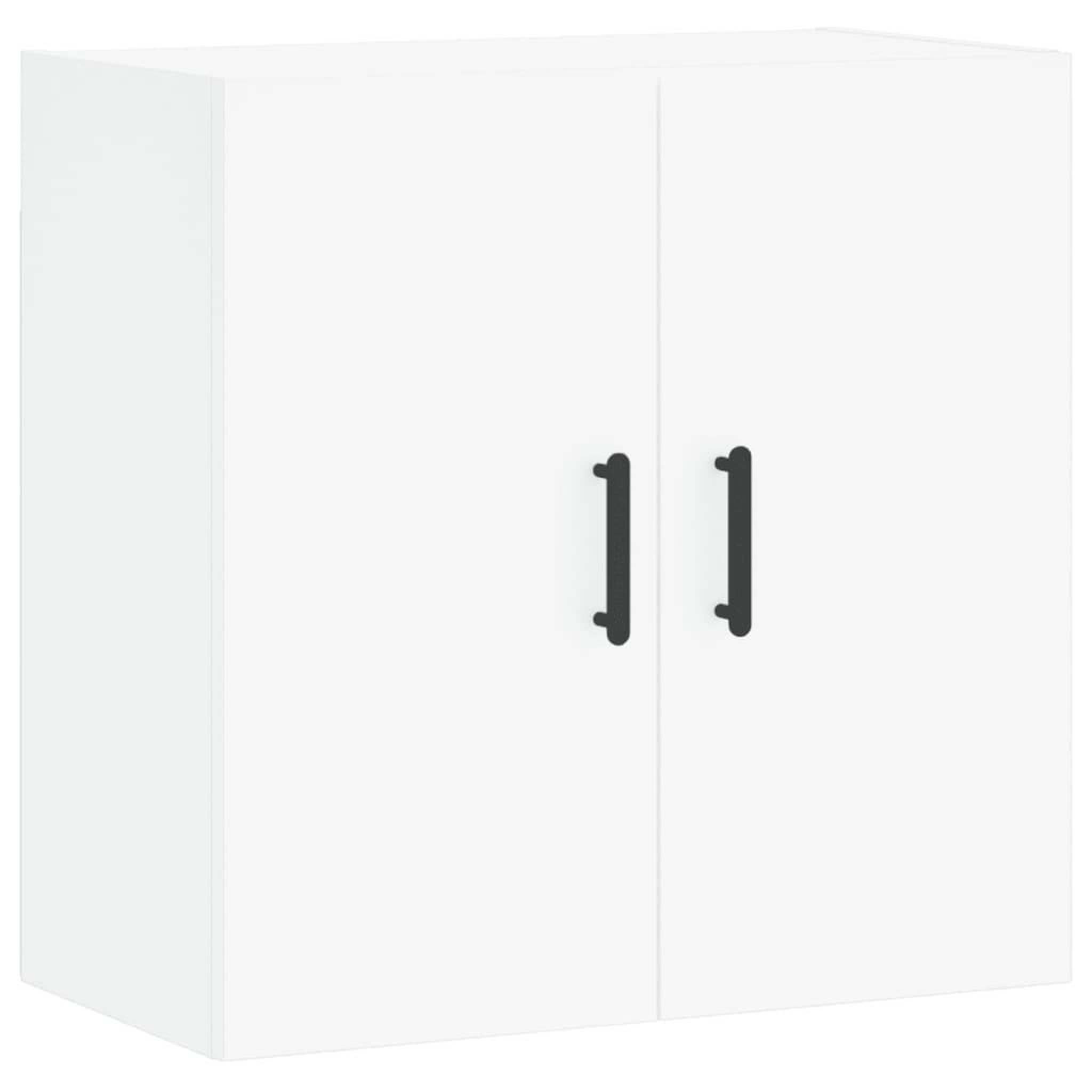 Voir la diapositive 2 : VIDAXL Armoire murale blanc 60x31x60 cm bois d'ingenierie