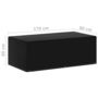 Voir la diapositive 6 : VIDAXL Housses de meubles de jardin 2pcs 6œillets barbecue 170x90x60cm