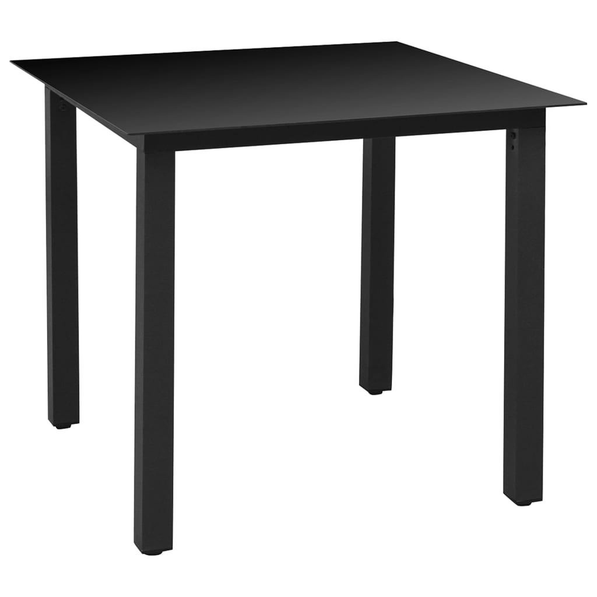 Voir la diapositive 3 : VIDAXL Ensemble a manger de jardin 3 pcs noir