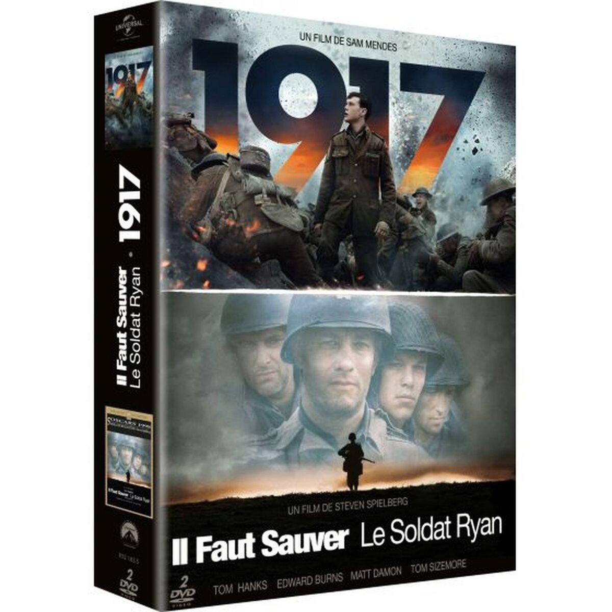 Coffret DVD Guerre 2 Films