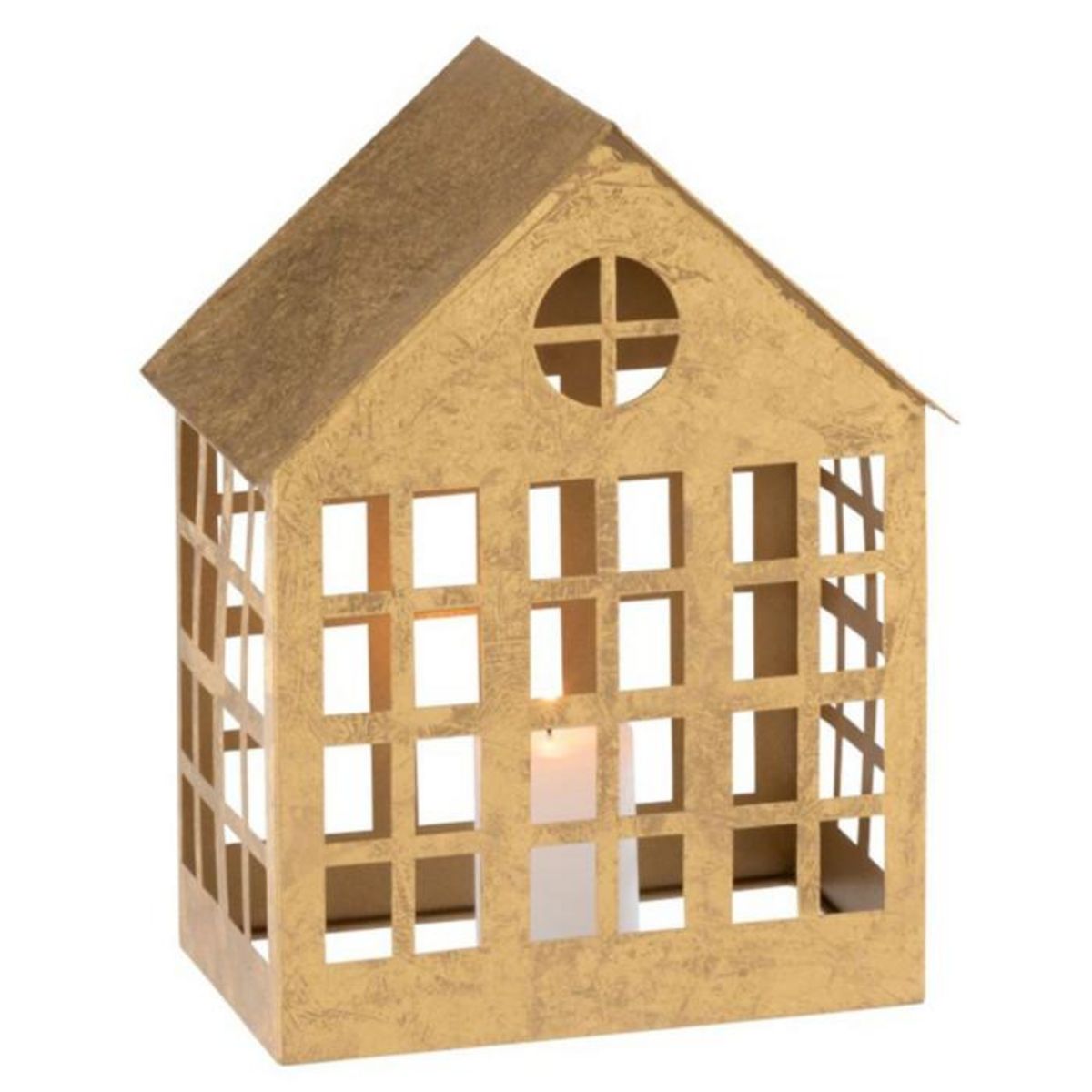 Paris Prix Bougeoir en Métal  Maison Delta  28cm Or