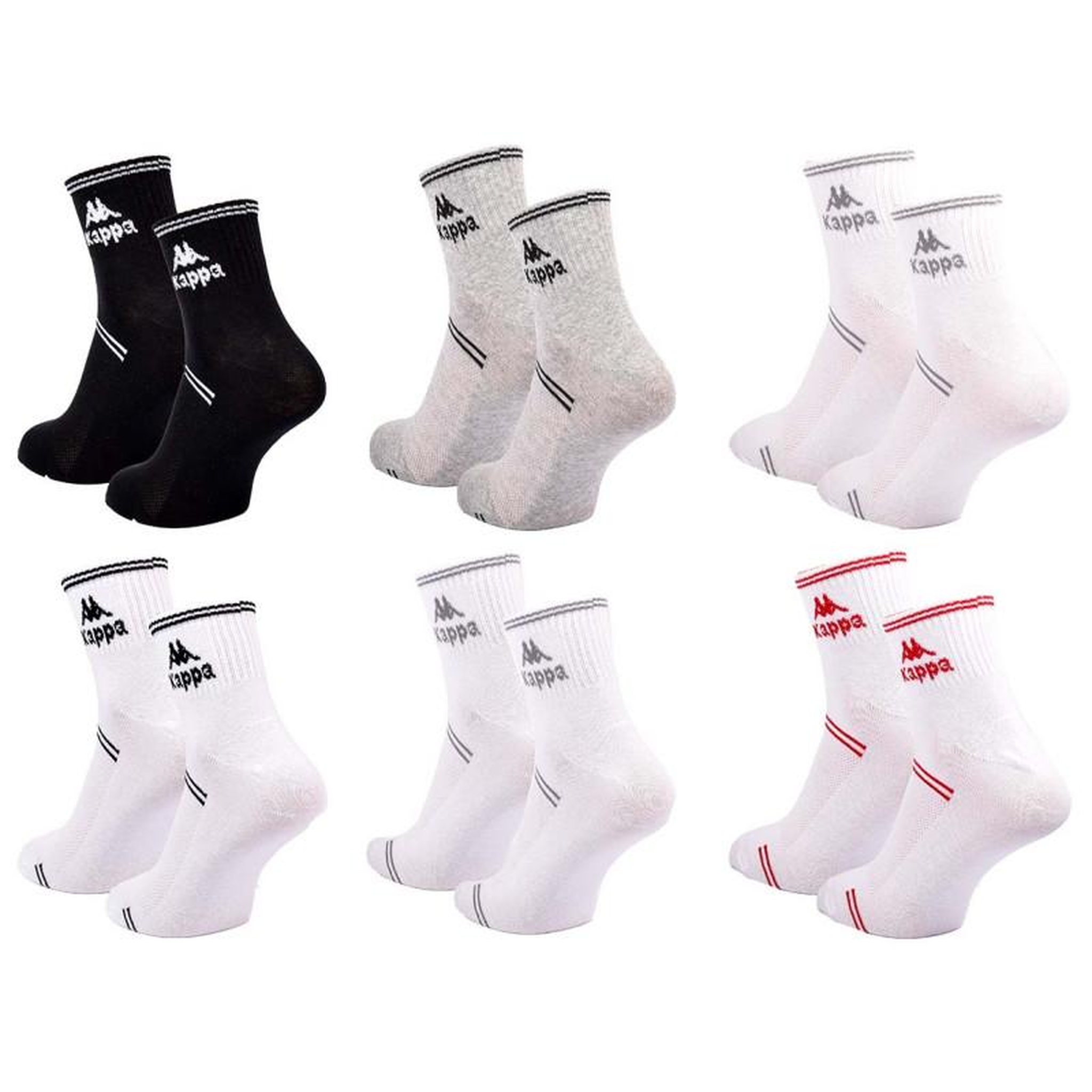 Voir la diapositive 3 : KAPPA Chaussettes KAPPA QUARTER