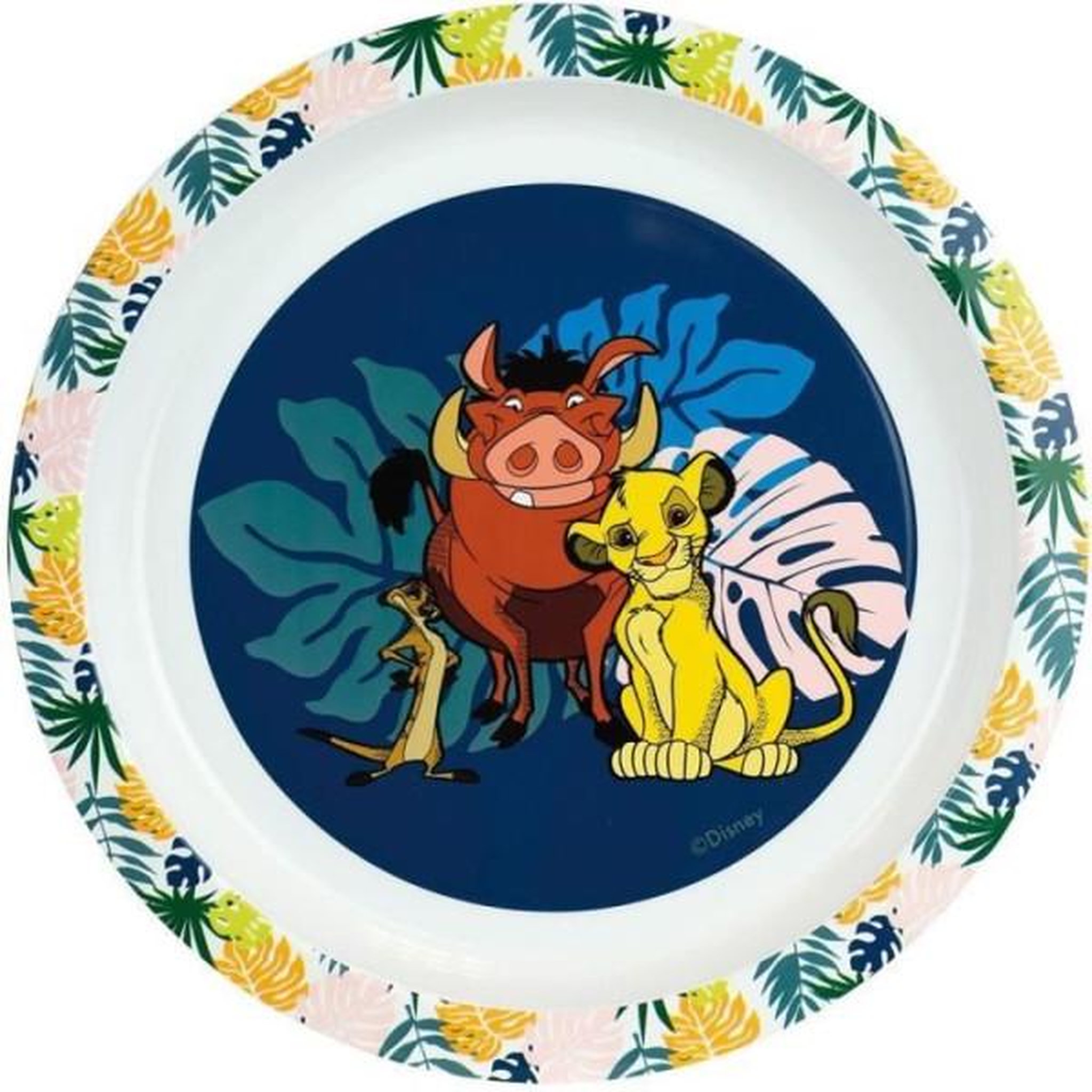 Voir la diapositive 3 : Fun House Lot Vaisselle Disney Le Roi Lion - FUN HOUSE - 006360 - Verre, Assiette Creuse, Assiette Plate, Mug, Gourde, Boîte Goûter Couv