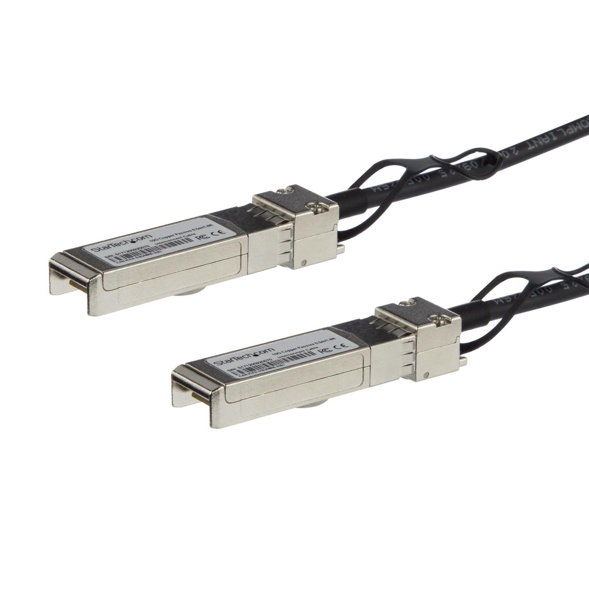 Voir la diapositive 2 : Startech Câble réseau StarTech 3m SFP+ Direct Attach - 10 Gb SFP+