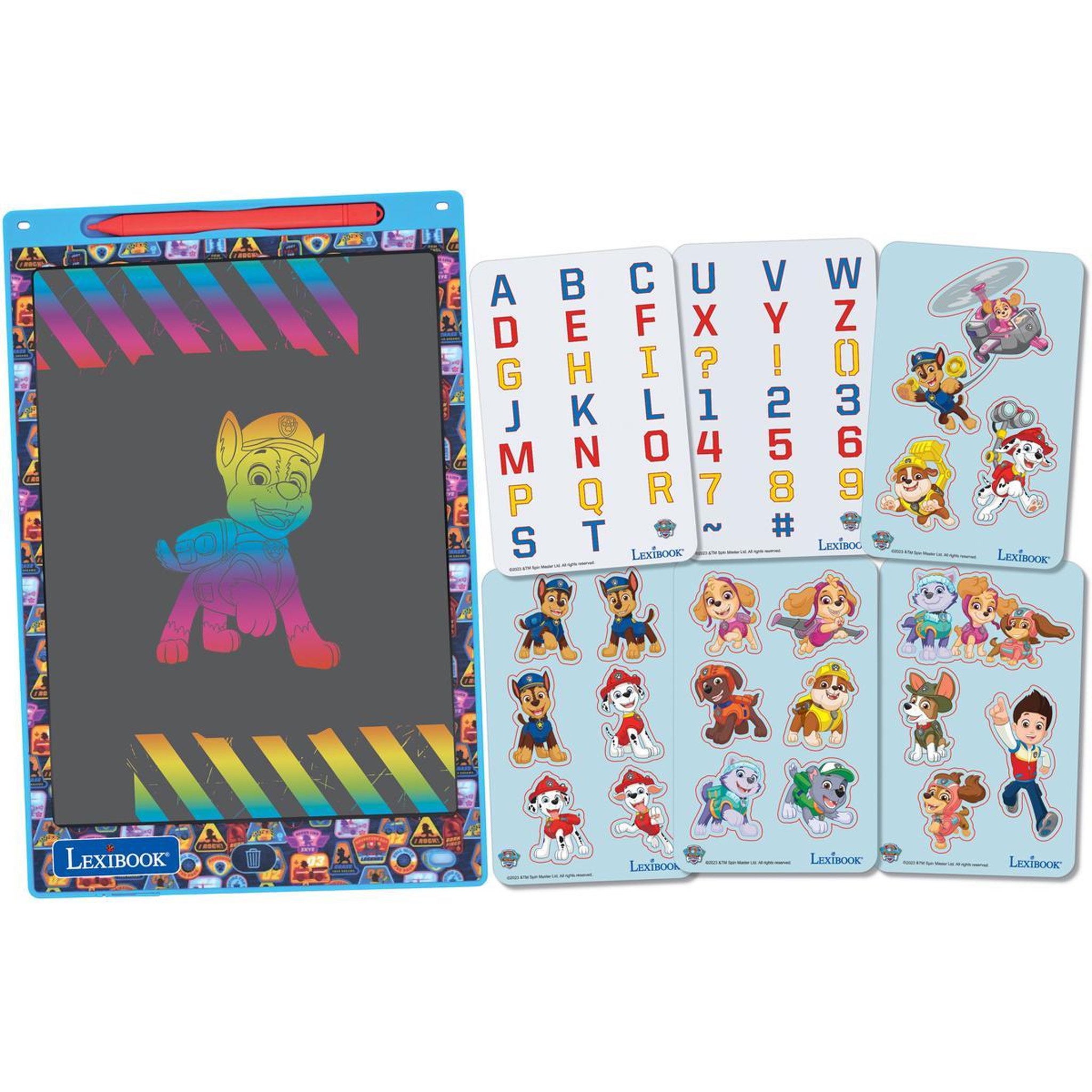 Lexibook Tablette à Dessins électronique multicolore Pat' Patrouille