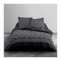 Voir la diapositive 3 : Today TODAY Parure de lit Coton 2 personnes - 240x260 cm - Imprime Gris Gael