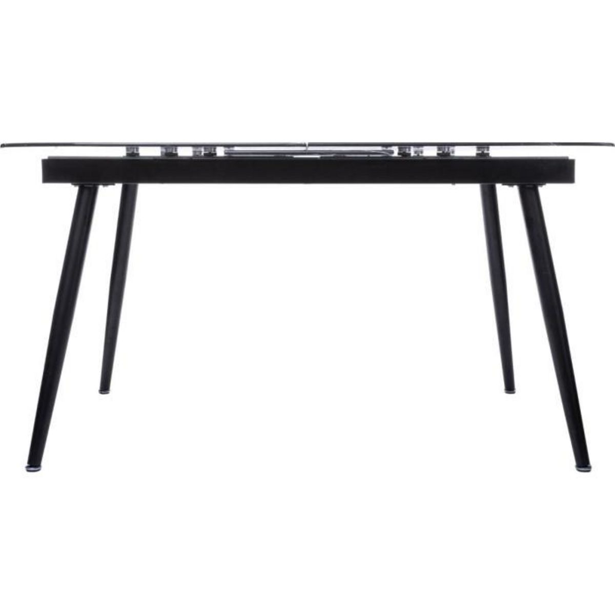 ATMOSPHERA Table de Repas Extensible  Mapu  160-200cm Noir