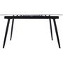 Voir la diapositive 3 : Paris Prix Table de Repas Extensible  Mapu  160-200cm Noir