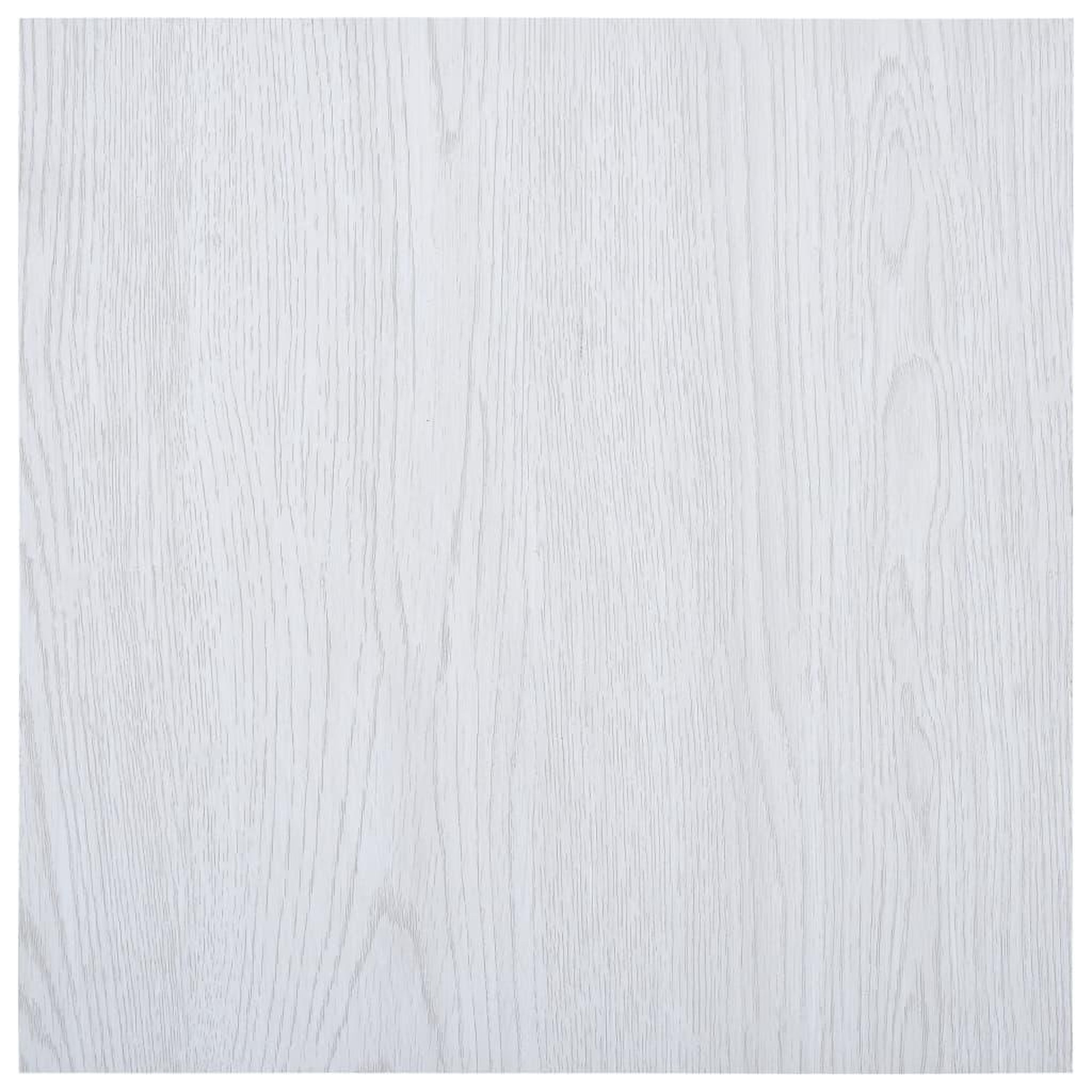 Voir la diapositive 1 : VIDAXL Dalles de plancher autoadhesives 5,11 m^2 PVC blanc