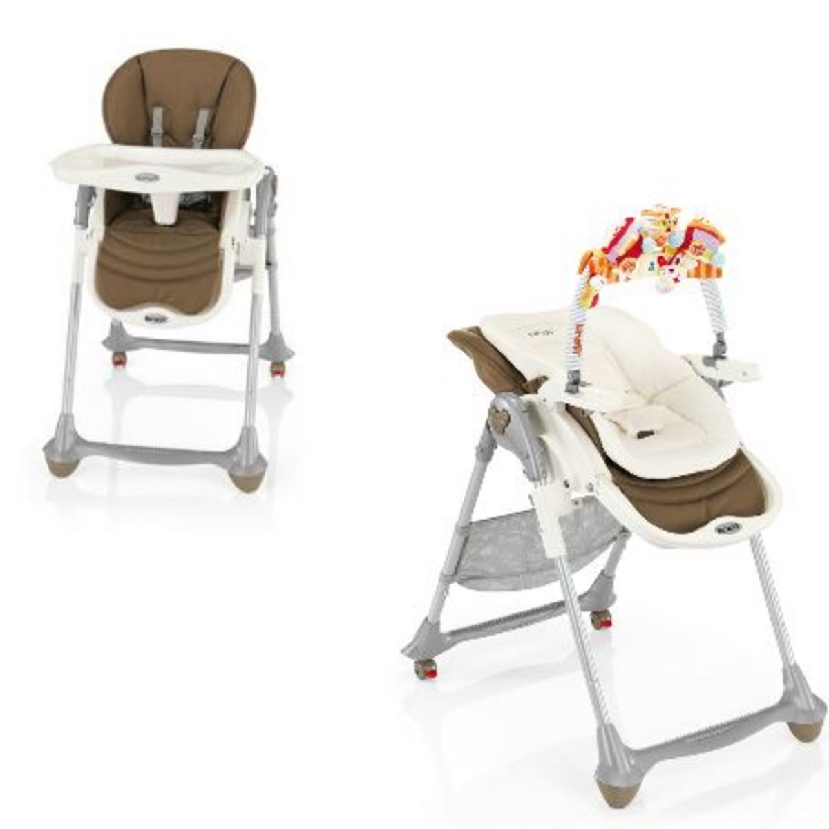 BREVI Chaise haute bébé 3 en 1 évolutive B Fun