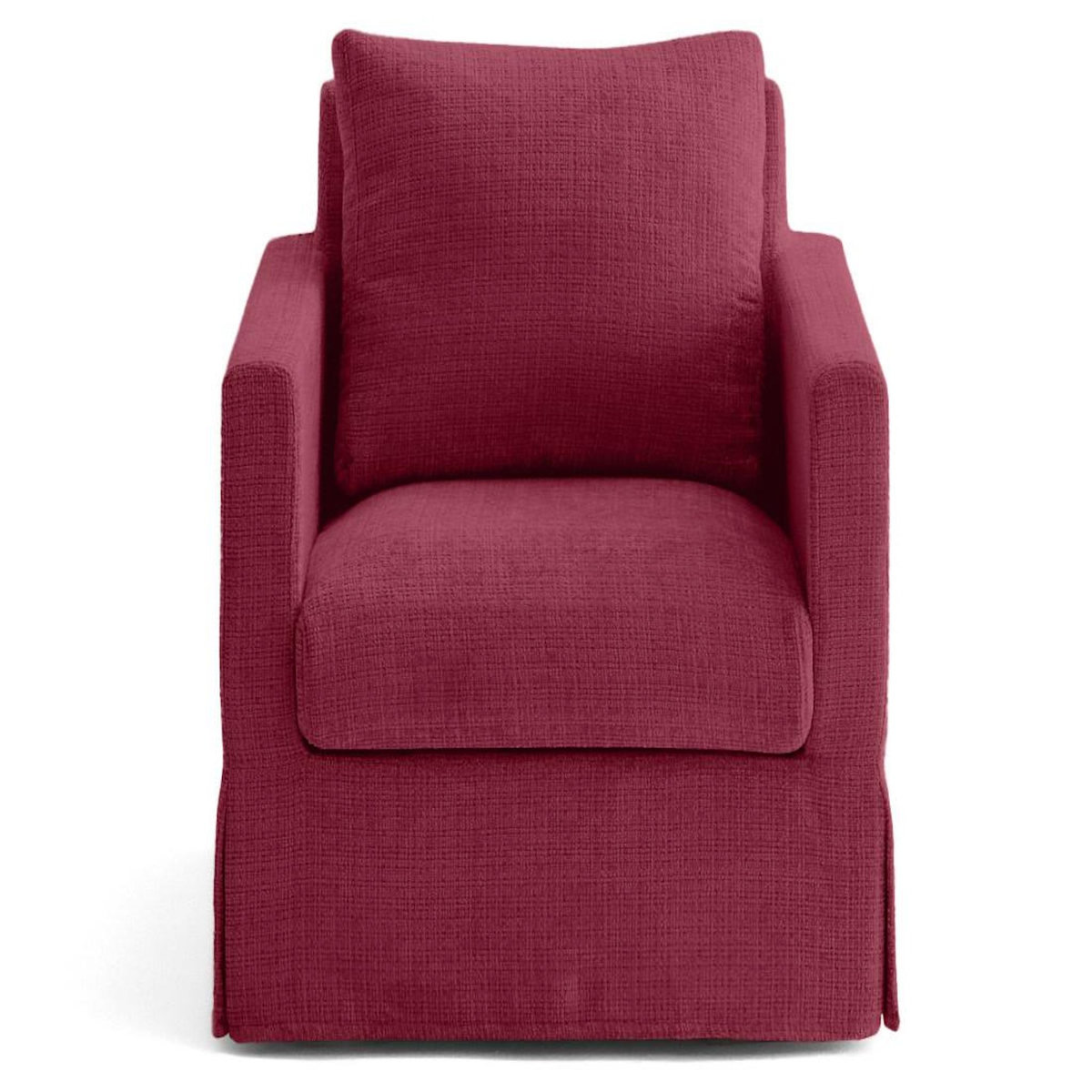 LISA DESIGN Serena - housse en velours texturé pour fauteuil