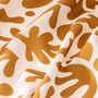 Voir la diapositive 4 : ATMOSPHERA Nappe Antitache Imprimée  Jolan  140x240cm Ocre