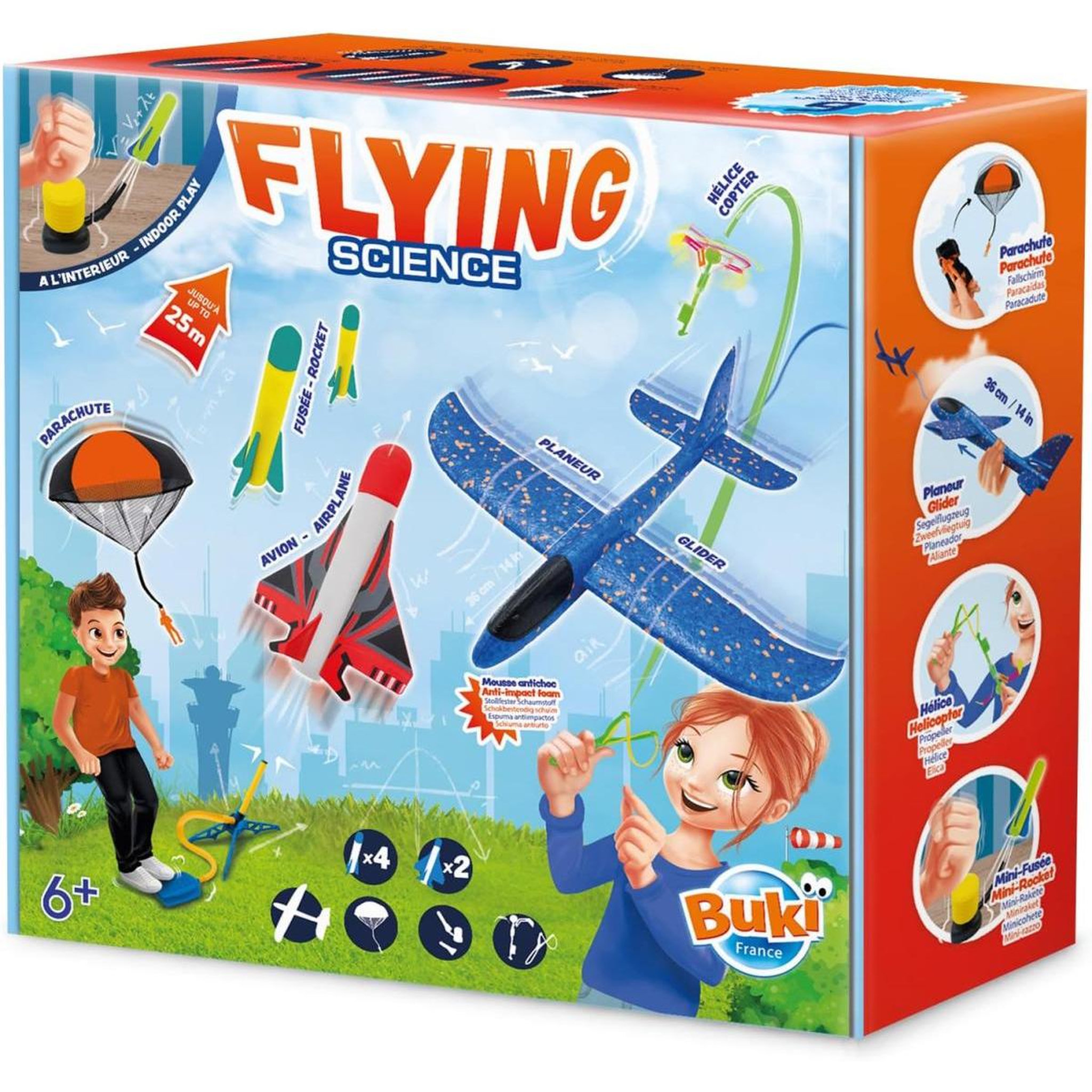 BUKI Flying science - avion et fusee