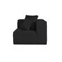 LISA DESIGN Colombine - module d'assise d'angle réversible - en velours côtelé -