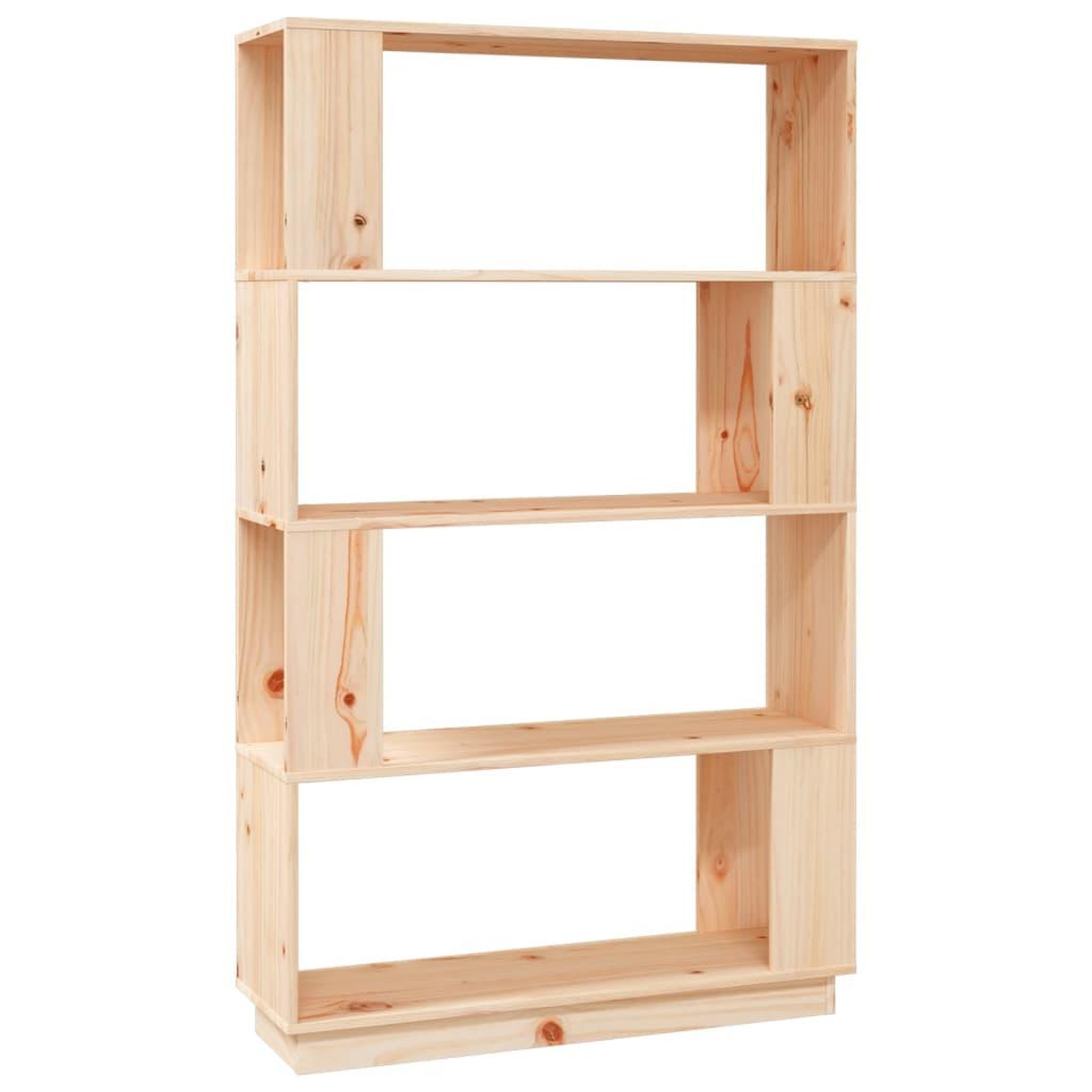 Voir la diapositive 2 : VIDAXL Bibliotheque/Separateur de piece 80x25x132 cm Pin solide