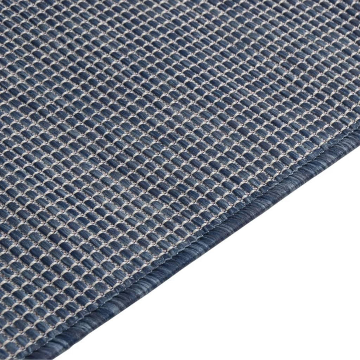 VIDAXL Tapis a tissage plat d'exterieur 200x280 cm Bleu