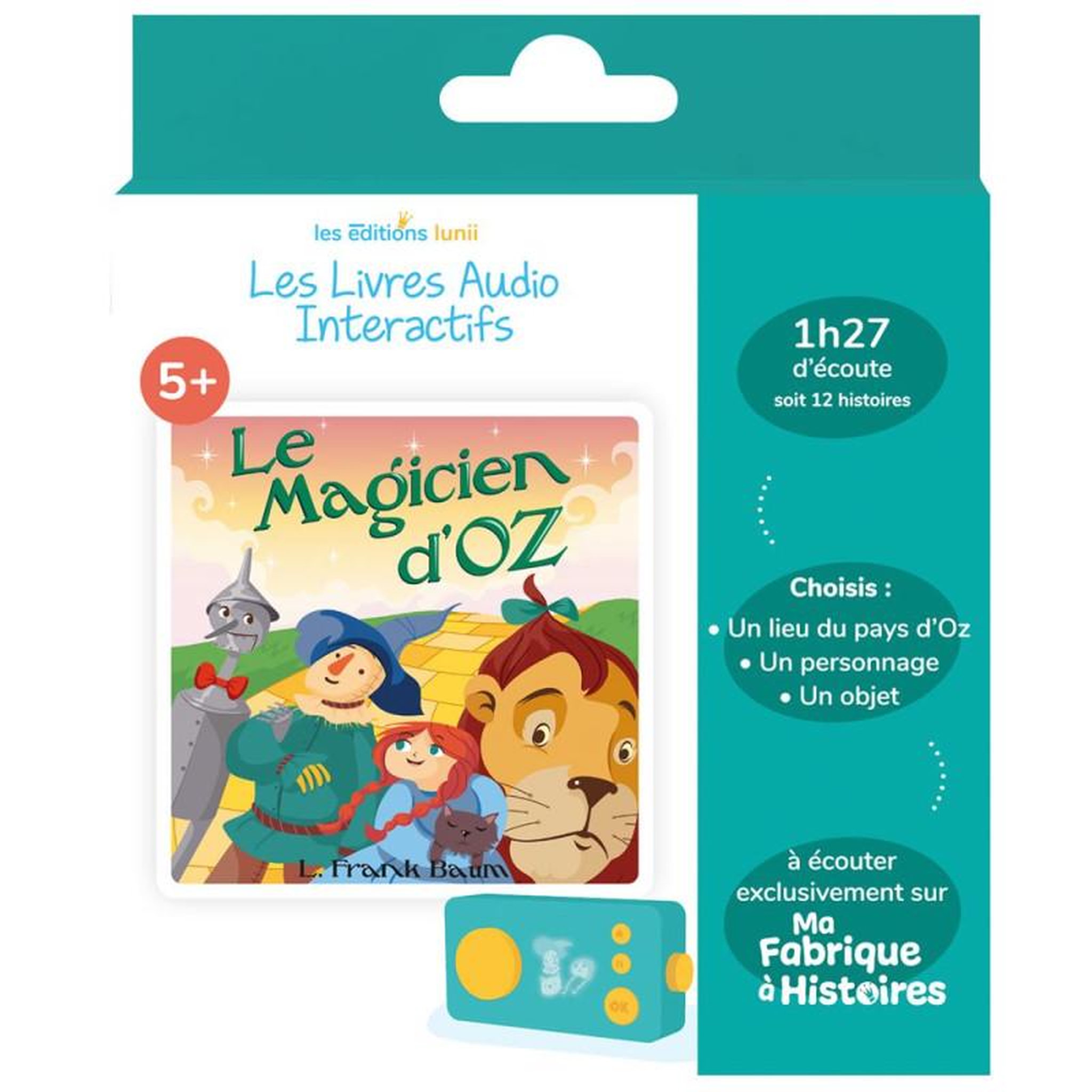 Lunii Jeu éducatif Lunii Le Magicien d Oz