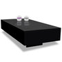Voir la diapositive 4 : VIDAXL Table basse noir brillant
