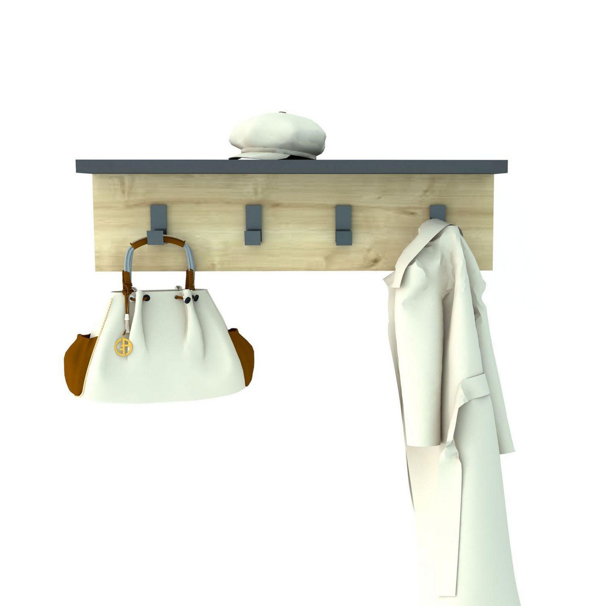 TOILINUX Porte manteau Ayla