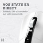 Voir la diapositive 3 : SKILLKORP Souris Gamer Sans Fil Ambi One blanche Progress