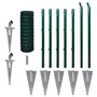 Voir la diapositive 2 : VIDAXL Cloture euro Acier 10x0,8 m Vert