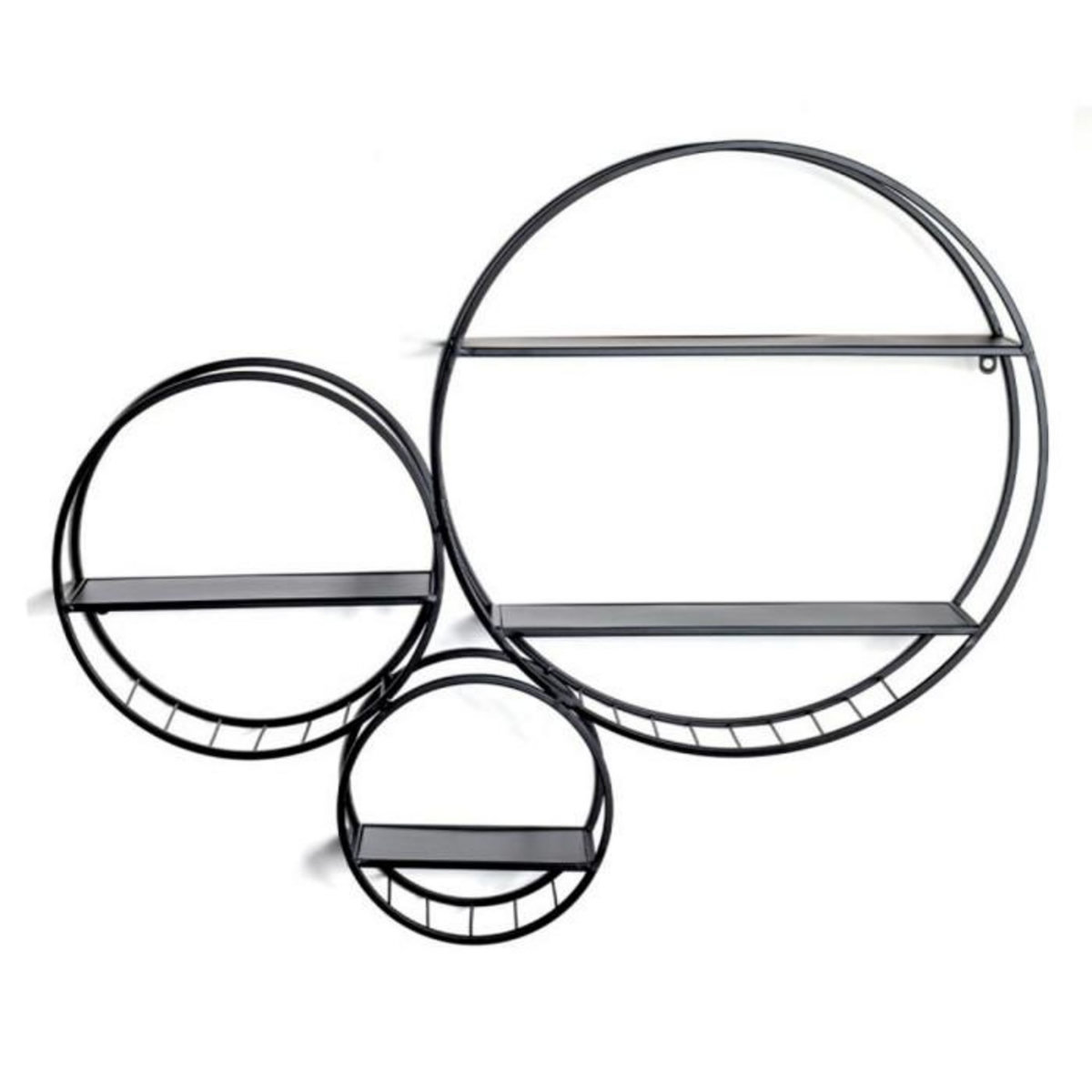 Paris Prix Étagère Murale Design  Tokyo  90cm Noir