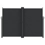Voir la diapositive 3 : VIDAXL Auvent lateral retractable noir 180x1200 cm