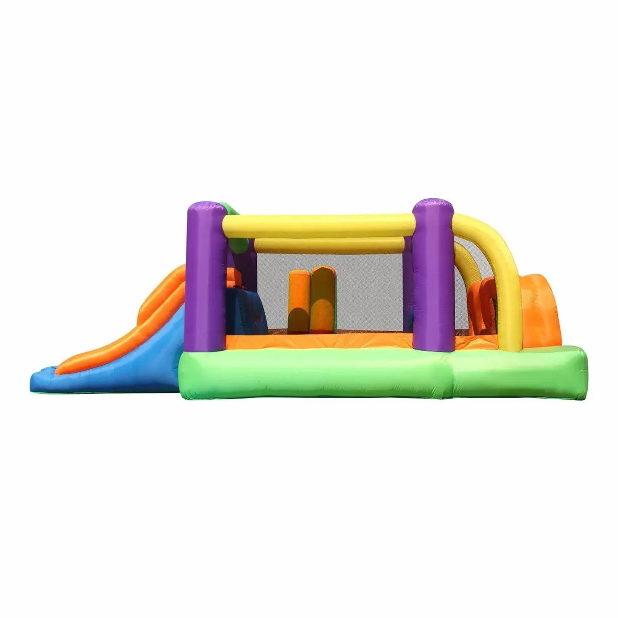 Voir la diapositive 5 : HAPPY HOP Aire de jeux gonflable Obstacle